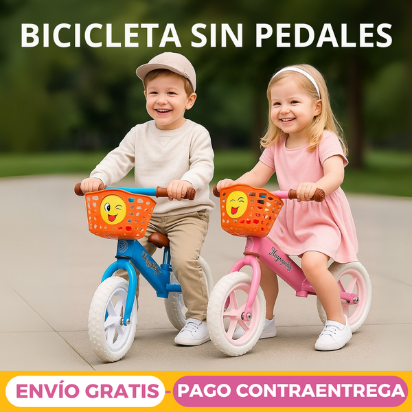 💯 Bici Sin Pedales Anticaídas Kids – Más Seguridad y Equilibrio