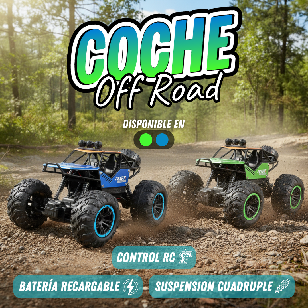 Carro Rover Off-Road: potencia, diversión y aventura en cualquier terreno
