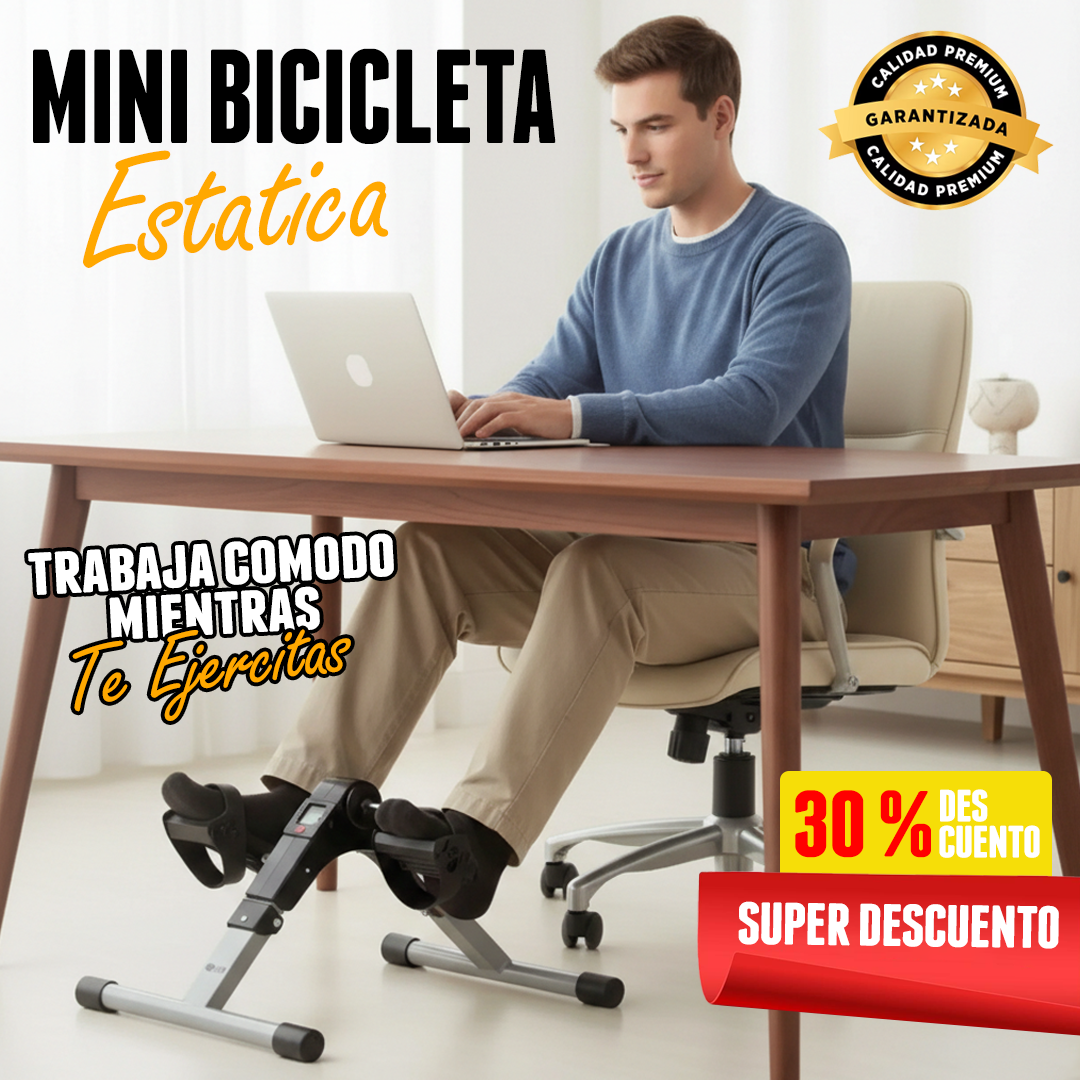 Mini Bicicleta Estática Ejercitador A Pedal Portátil Original BCL0205