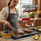 Parrilla de Hierro Fundido Reversible
