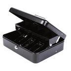 Caja de almacenamiento de efectivo con cerradura