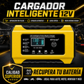 Cargador Inteligente de Batería para Motocicleta y Coche con Pantalla LCD Digital (RBA0100)