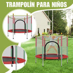 Trampolín Infantil Recreativo, Interior o Exterior