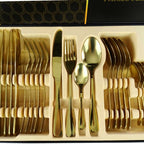 Set de Cubiertos 24 Piezas Acero Inoxidable
