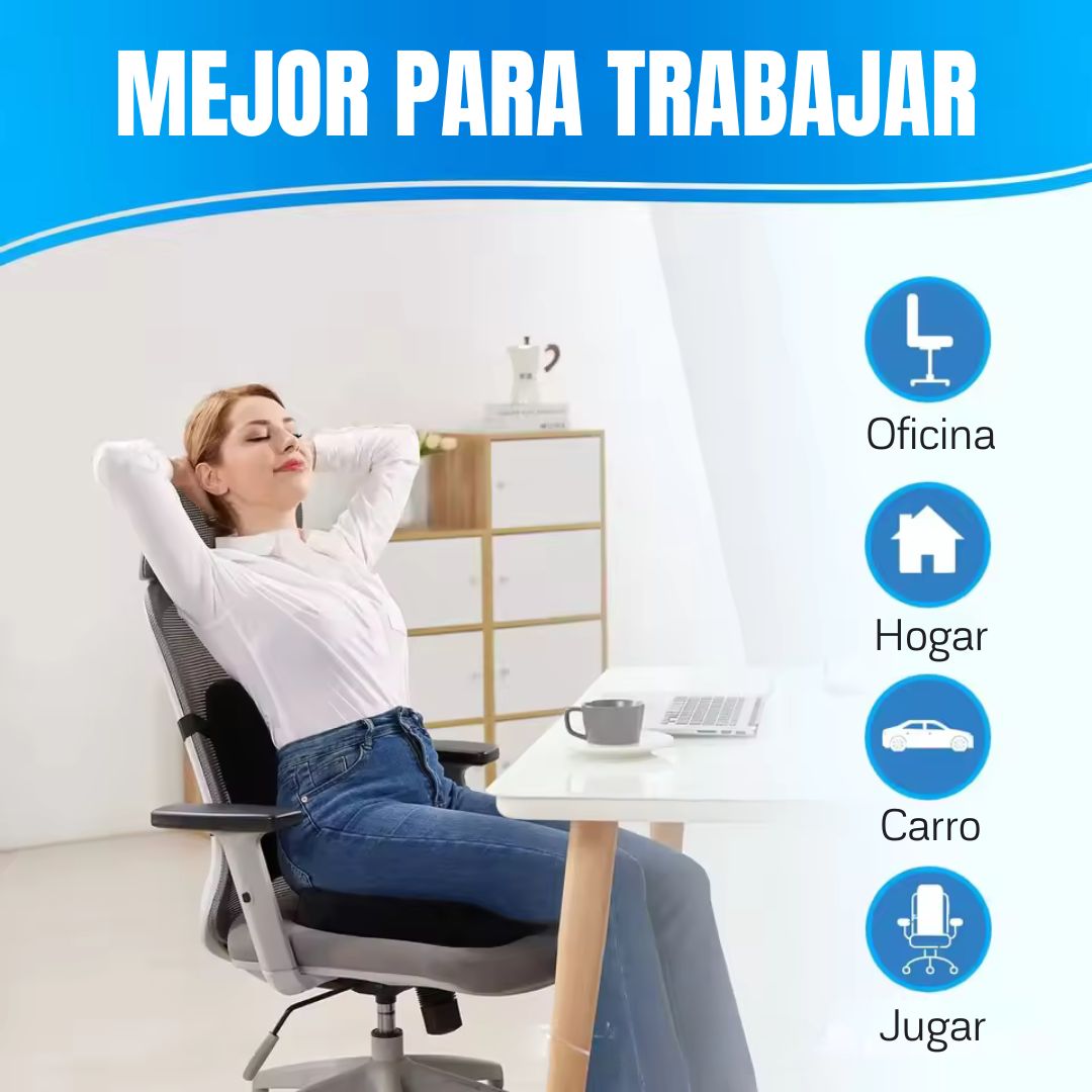 Cojín y Lumbar Para Silla CSI0105