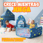 Carpa Castillo 3 En 1 Túnel + Piscina TNC010X