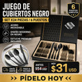 Set de Cubiertos 24 Piezas Acero Inoxidable