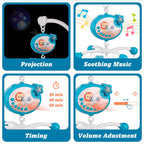 Móvil Musical Con Proyector Para Cuna MOV040X