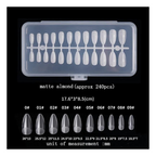 Set 240 Uñas Press On Nail Tips Varios Tamaños