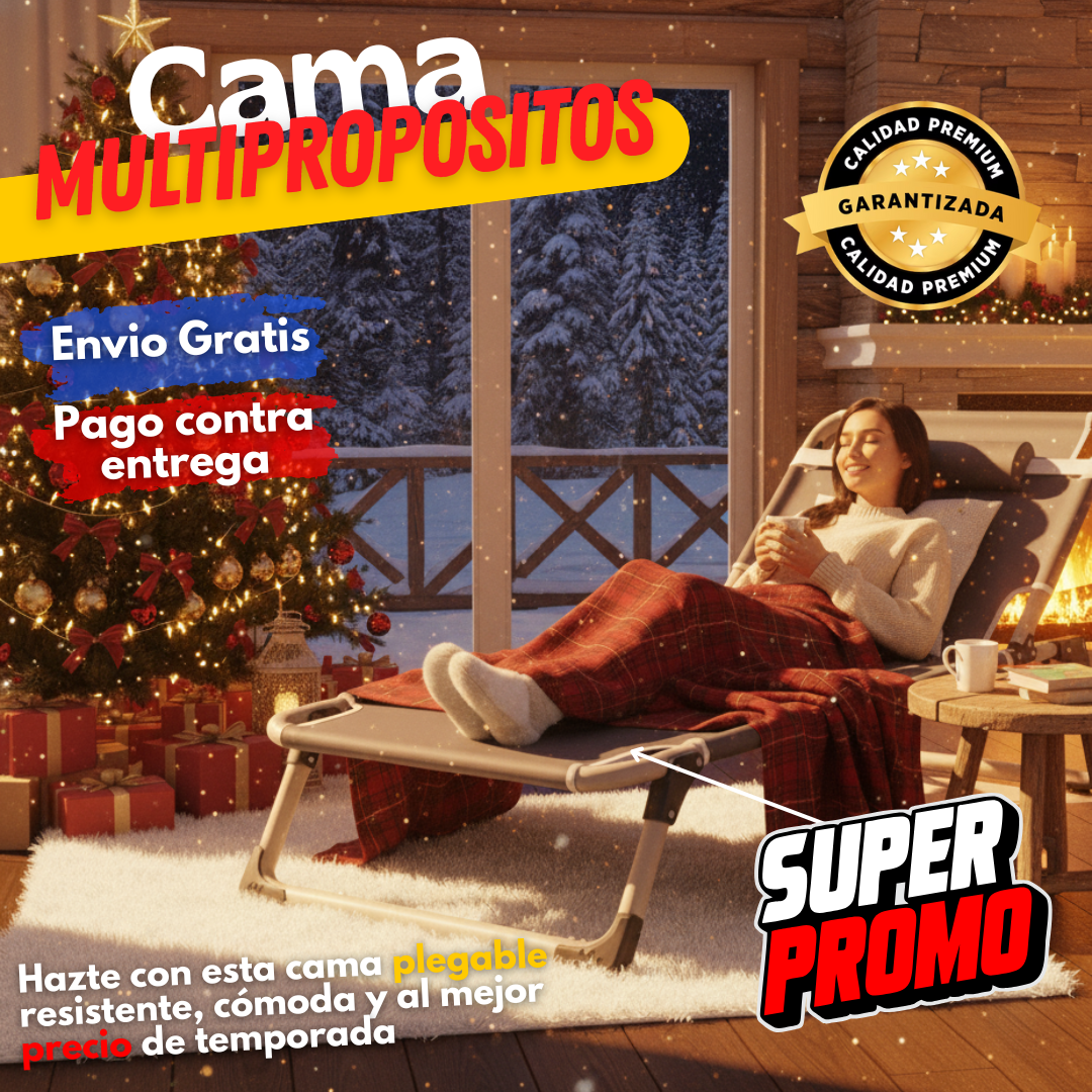 Cama Multipropósito Plegable CPO0113