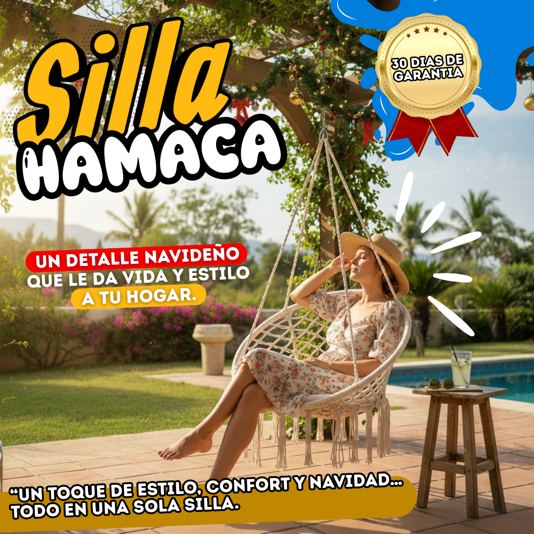 Hamaca Colgante Tipo Columpio SLM0100