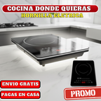 Placa de Inducción 110V Inteligente, Pantalla Táctil, Cocina Premium (IND0100)