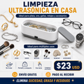 💎Limpiador Ultrasónico para Joyas | Ideal para Oro, Plata, Gafas y Relojes (LIM0500)