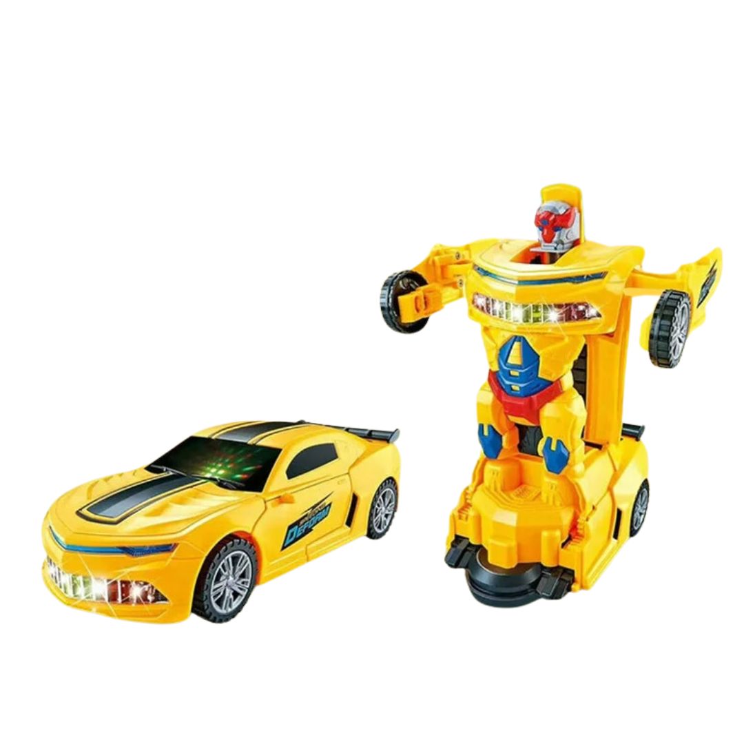 Combo Retroexcavadora a control remoto + carro transformer