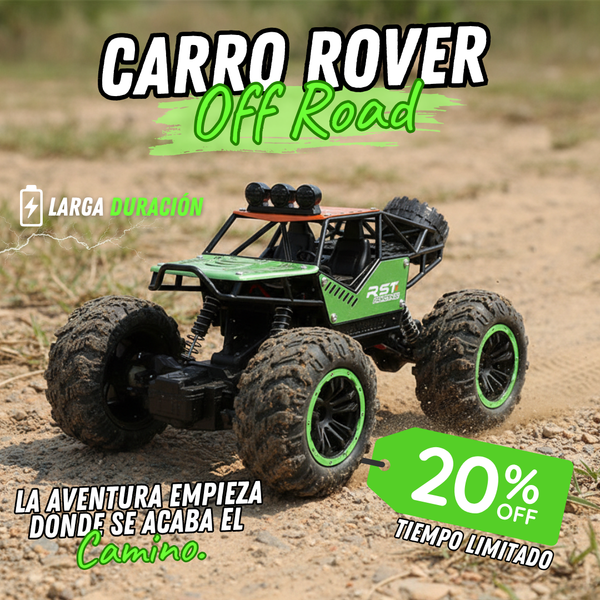 Carro Rover Off-Road: potencia, diversión y aventura en cualquier terreno