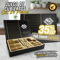 Set de Cubiertos 24 Piezas Acero Inoxidable