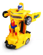 Carro Jeep a control remoto + carro transformer