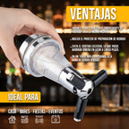 Dispensador de Licores Premium 4 Puestos con Dosificación Precisa (SBE0100)